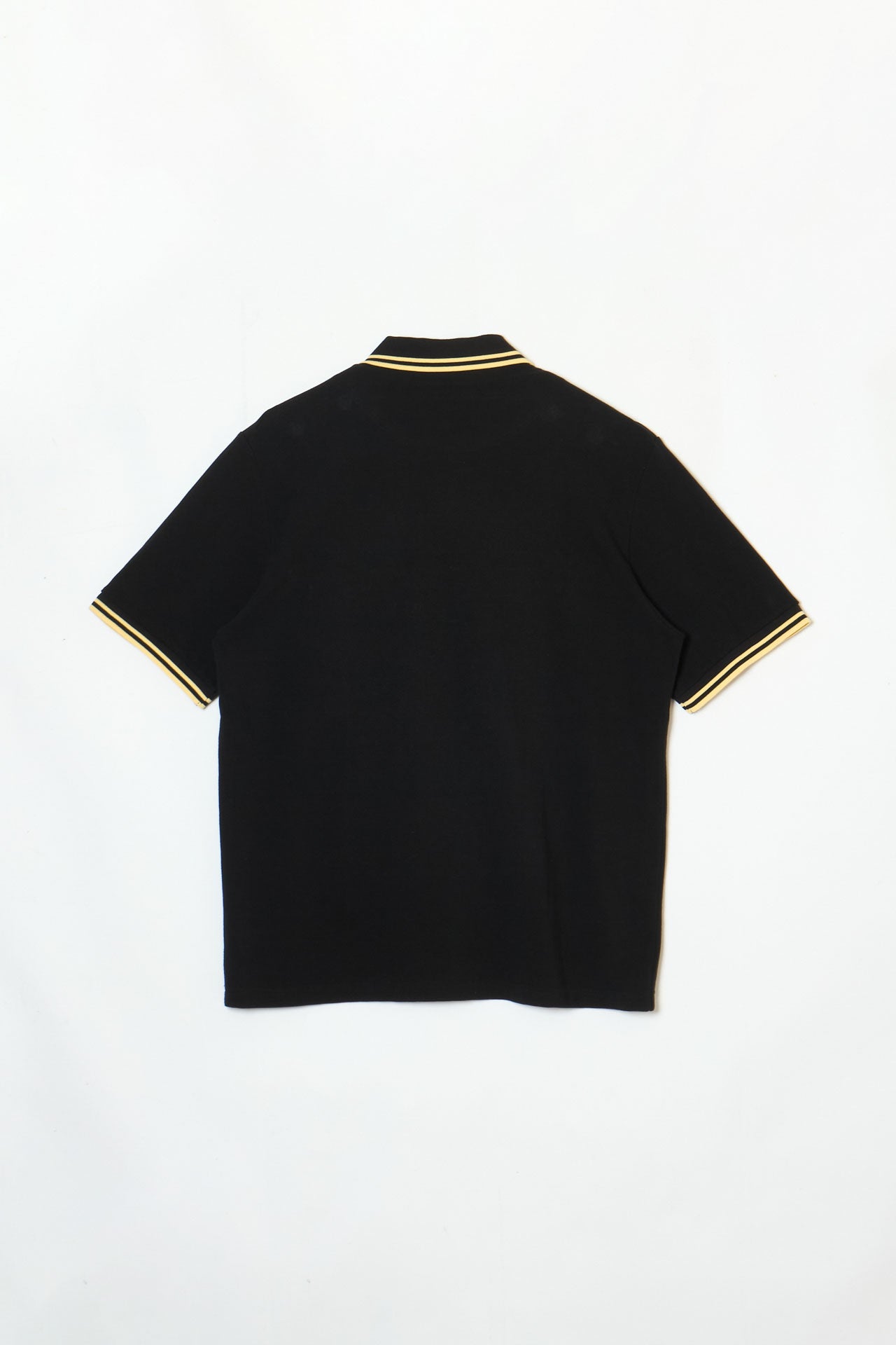 YNECK POLO SHIRTS BLACK