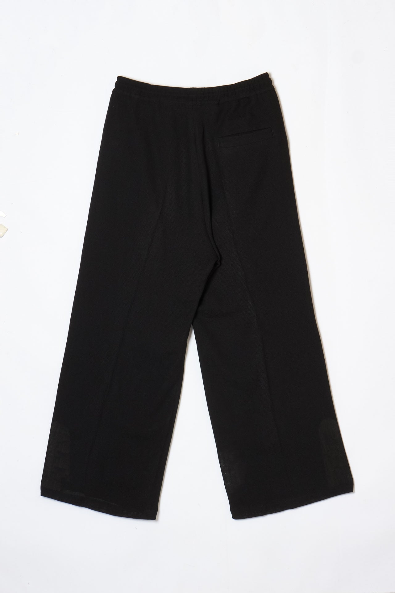 MESH JOGGER PANTS BLACK