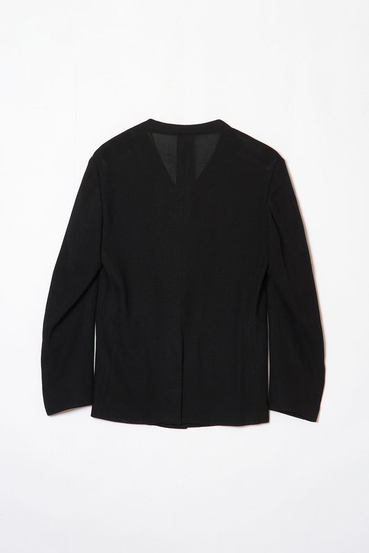 YNECK JACKET RASCHEL BLACK
