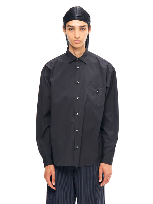 GLASSES HOLDER SHIRTS BLACK