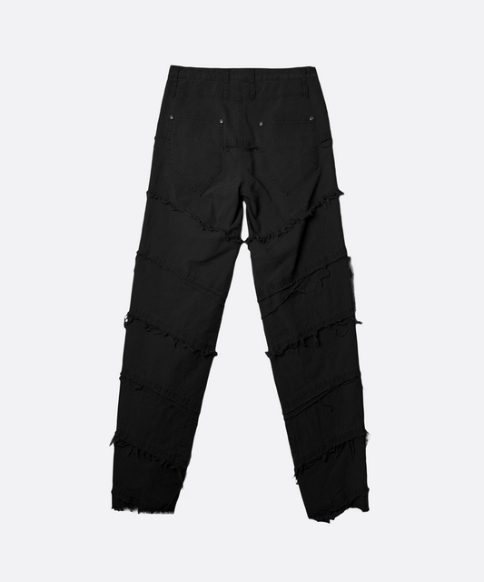 SPIRAL 5 POCKET PANTS BLACK