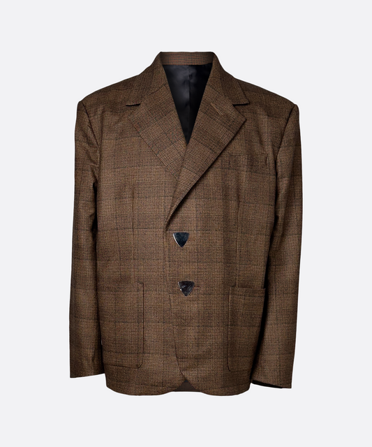 GUITAR PICK TAILORED JACKET CHECK