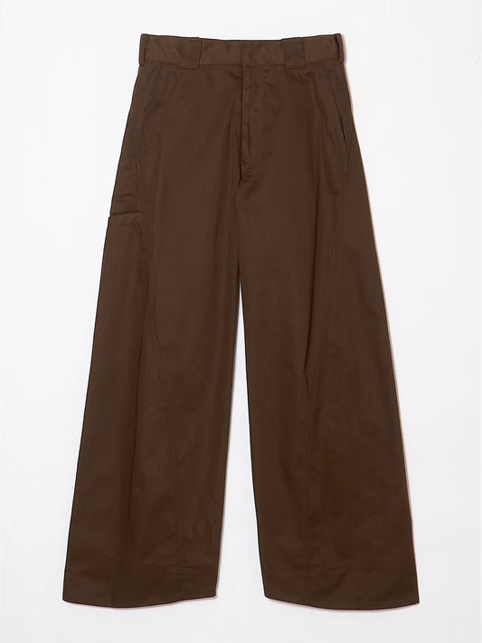 TWISTED WORK PANTS BROWN