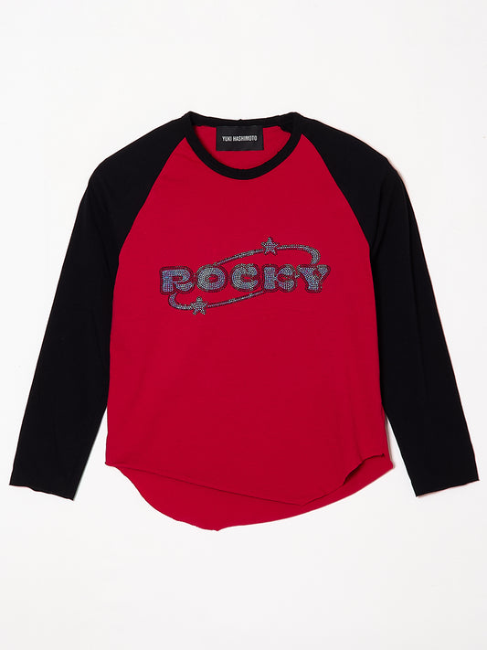 CROPPED VINTAGE TEE RED