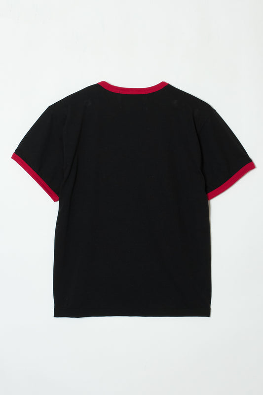 IDAHO RINGER TEE BLACK