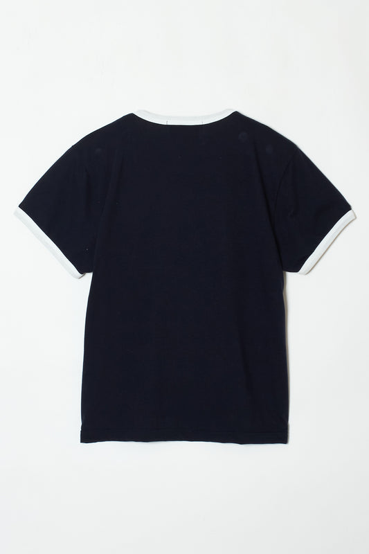 IDAHO RINGER TEE NAVY