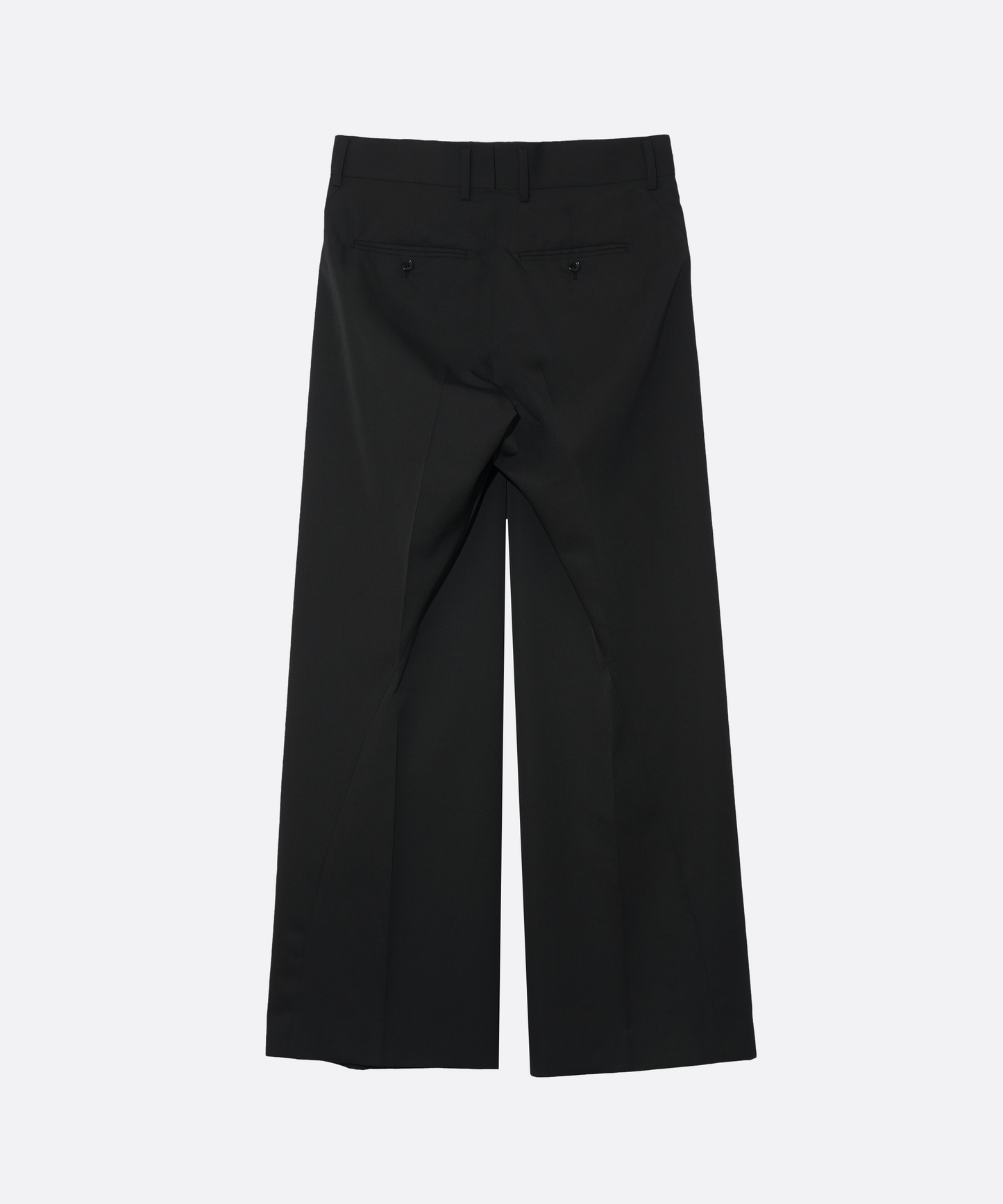 TWISTED TROUSERS BLACK