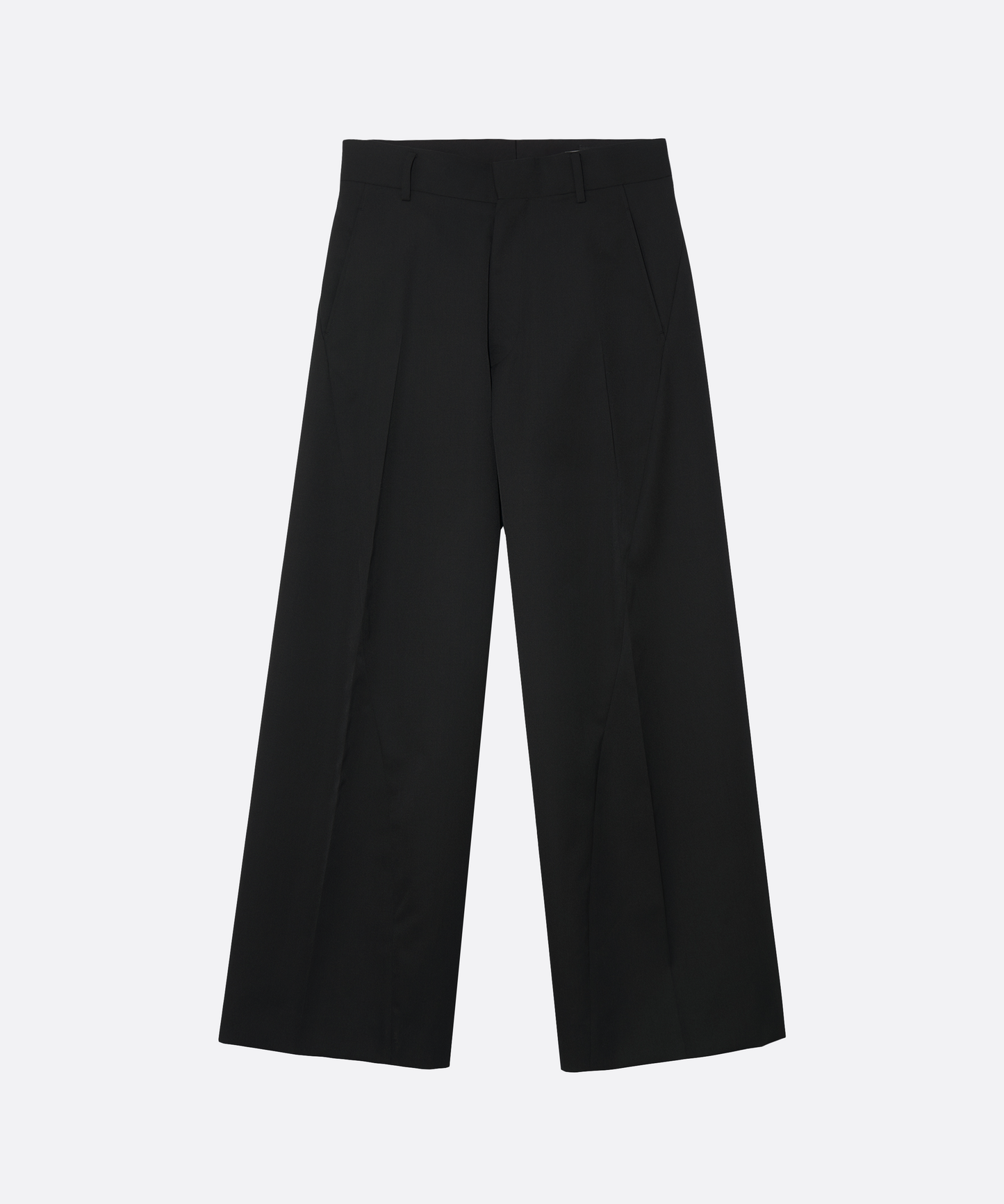 TWISTED TROUSERS BLACK