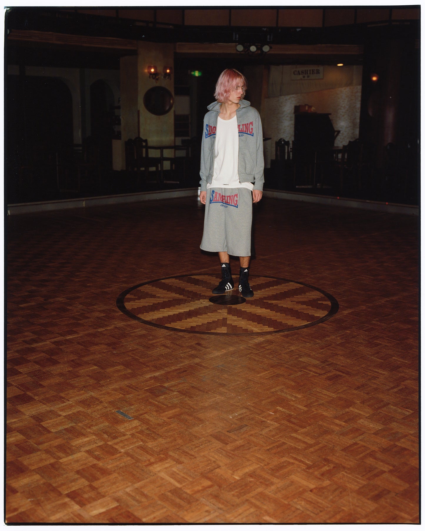 BOXING SWEAT SHORTS GREY