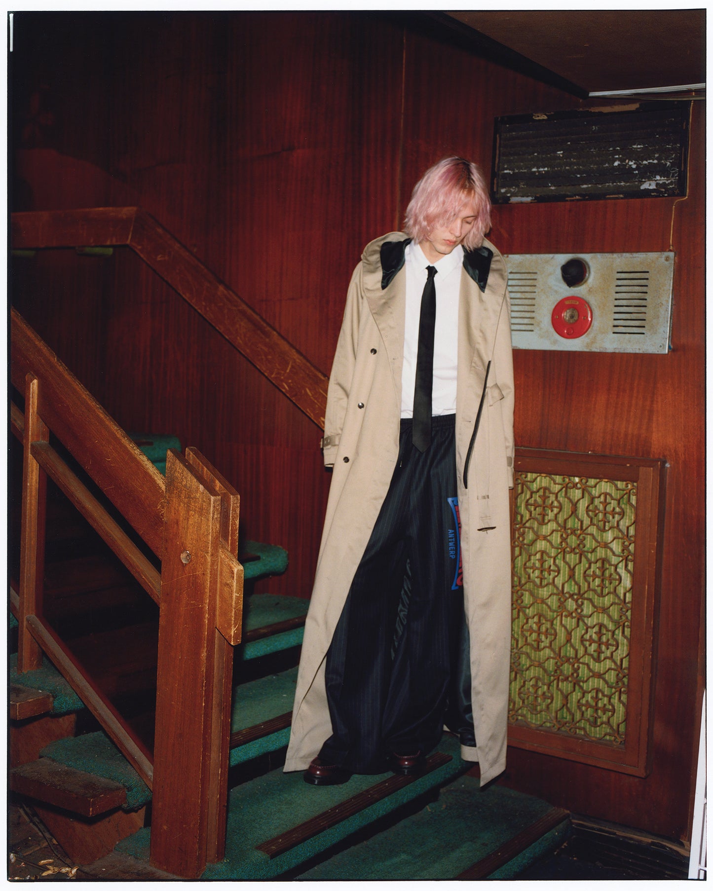 TAILORED TRAINING TROUSERS STRIPE