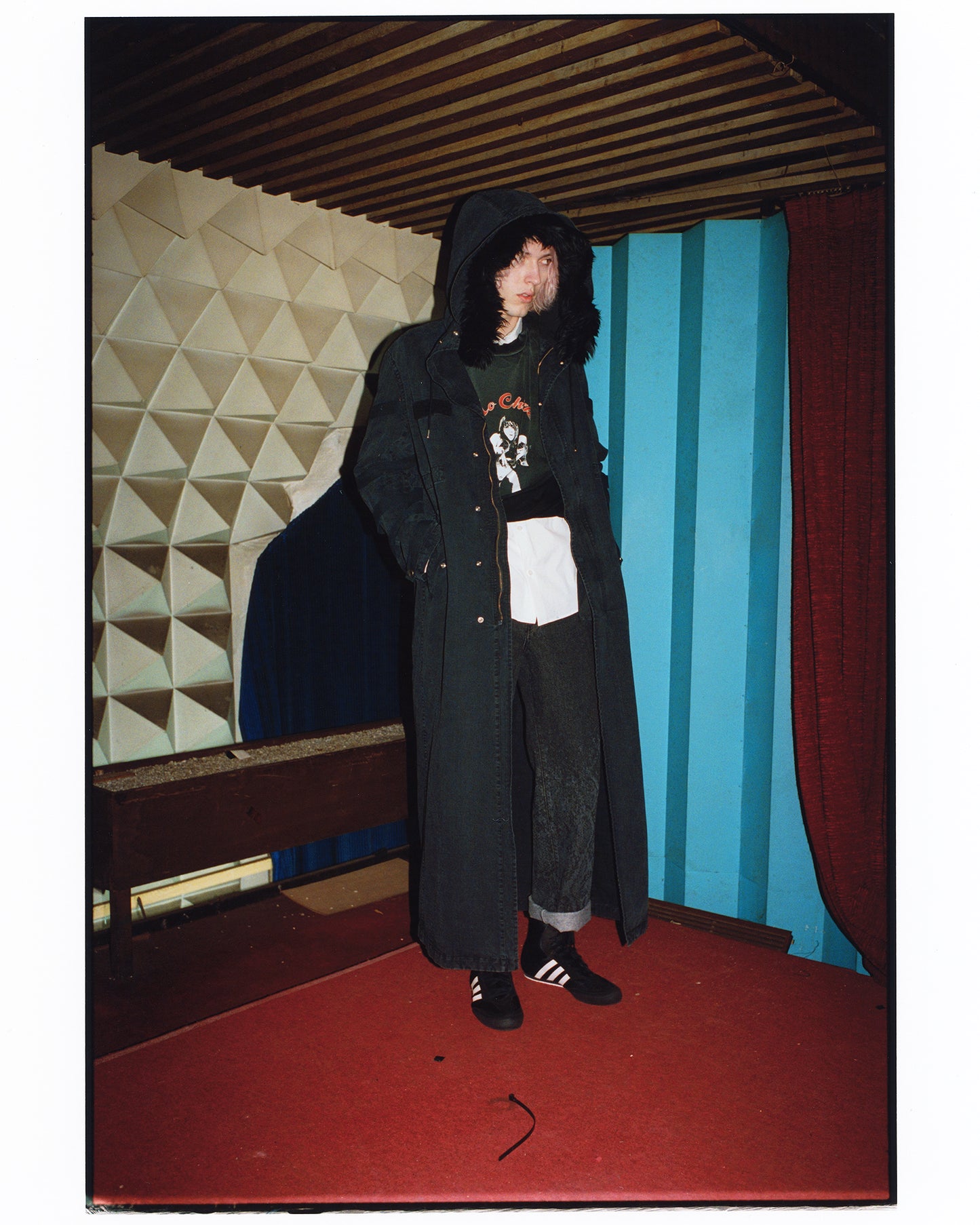 BONDAGE MOD'S COAT BLACK