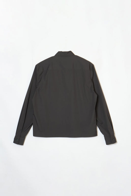 CROPPED GLASS HOLDER SHIRTS GREY