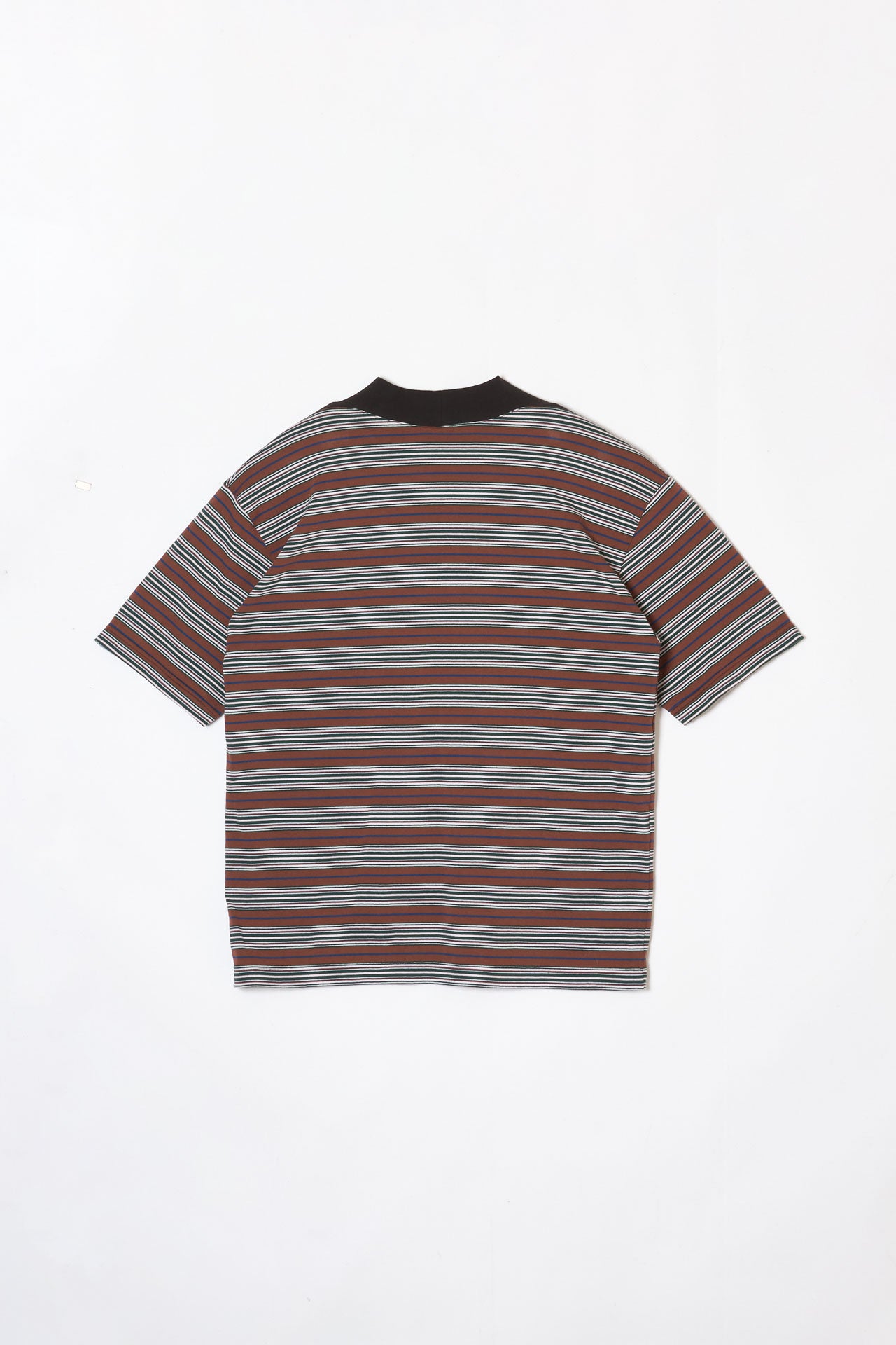 MOCKNECK TEE BROWN