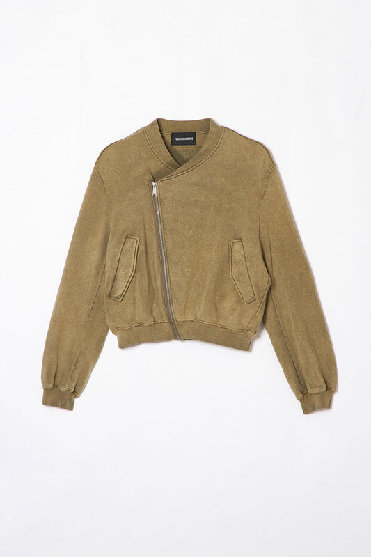 YNECK MA-1 JERSEY KHAKI