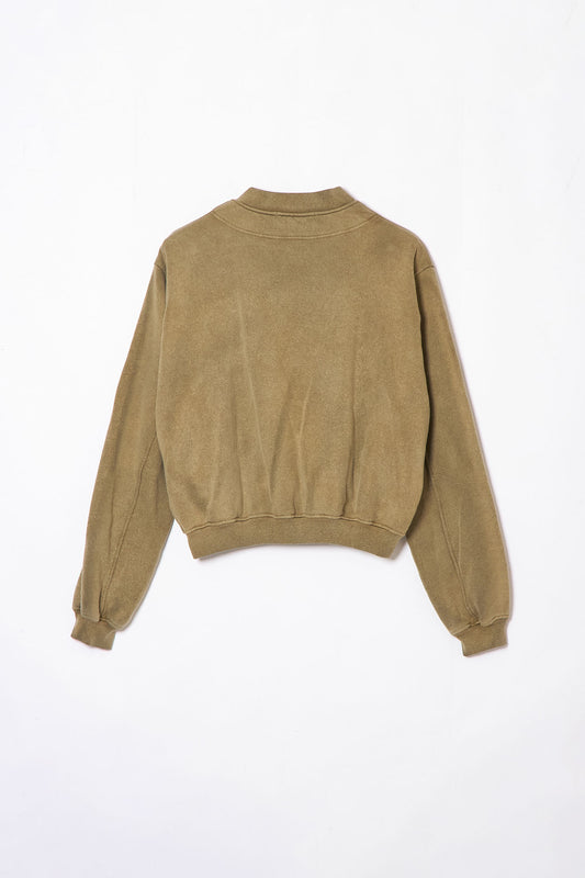 YNECK MA-1 JERSEY KHAKI