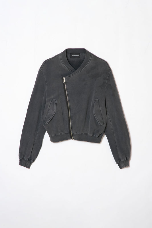 YNECK MA-1 JERSEY BLACK