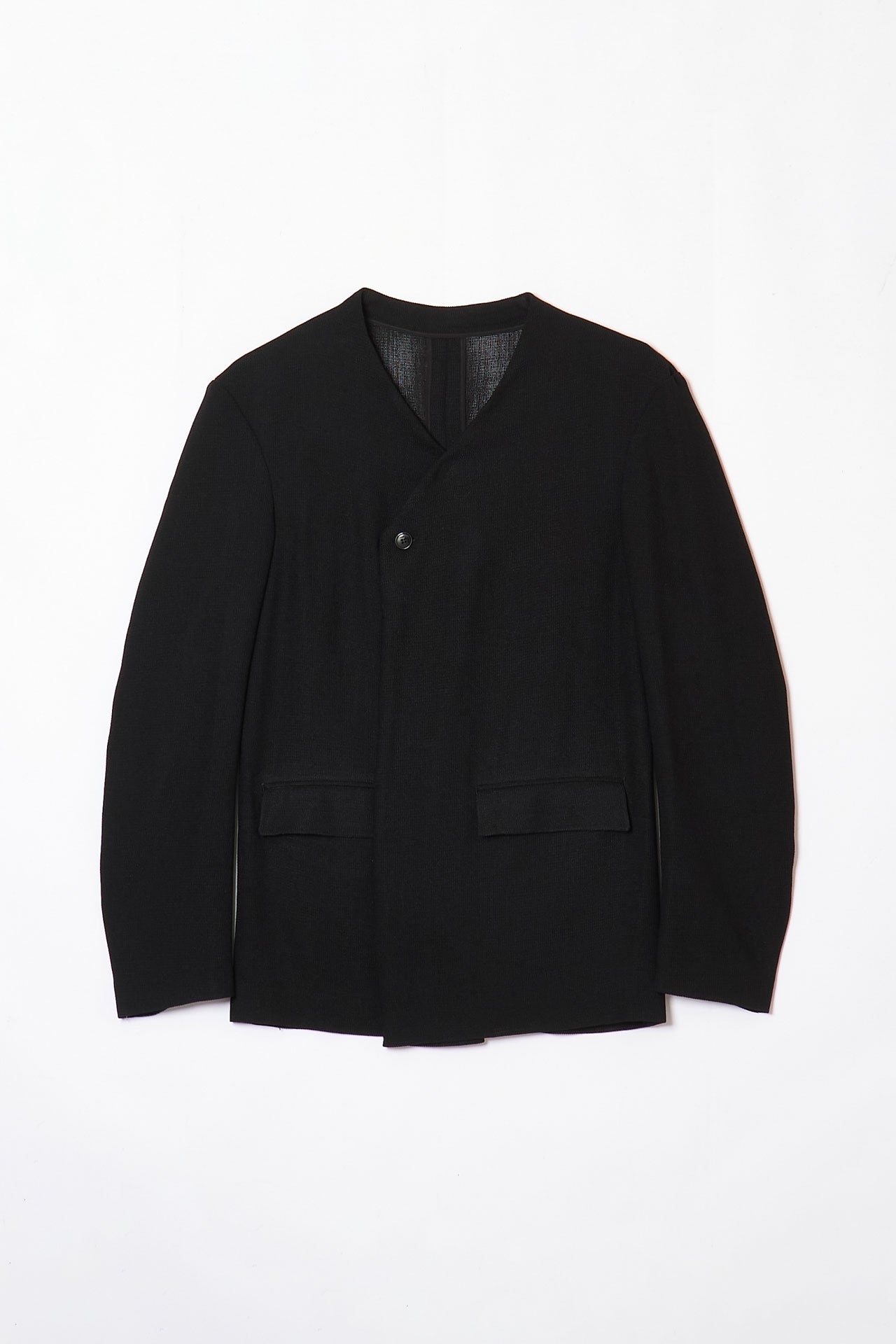 YNECK JACKET RASCHEL BLACK