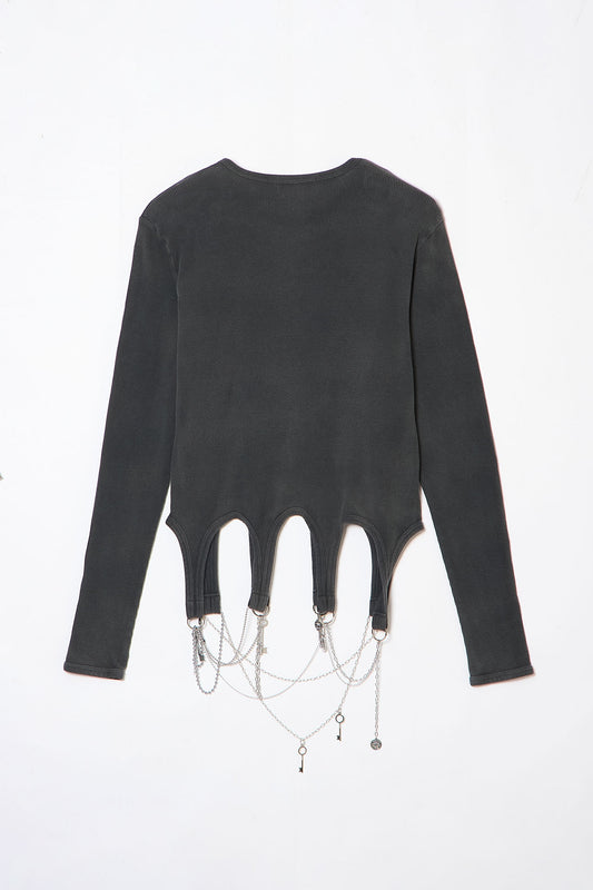 MULTIPLE HEM THERMAL BLACK