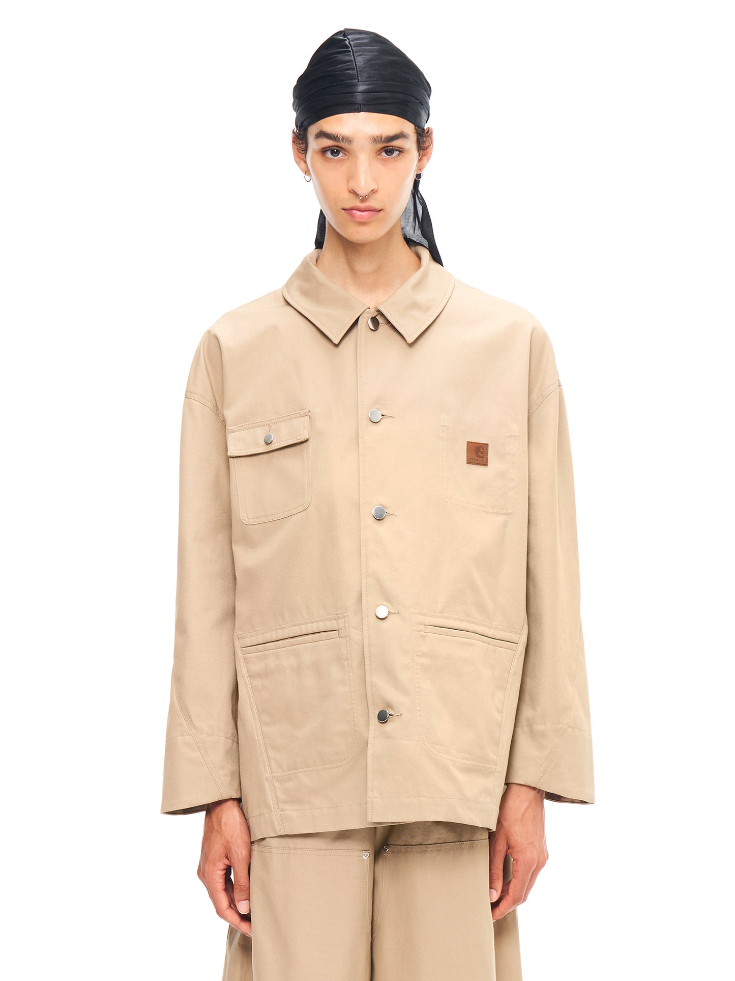 TWISTED WORK JACKET BEIGE