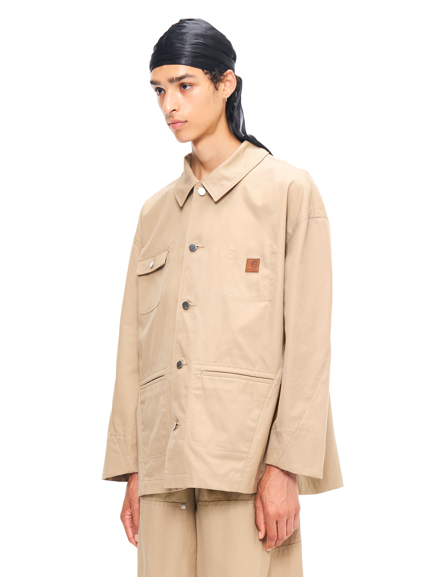 TWISTED WORK JACKET BEIGE