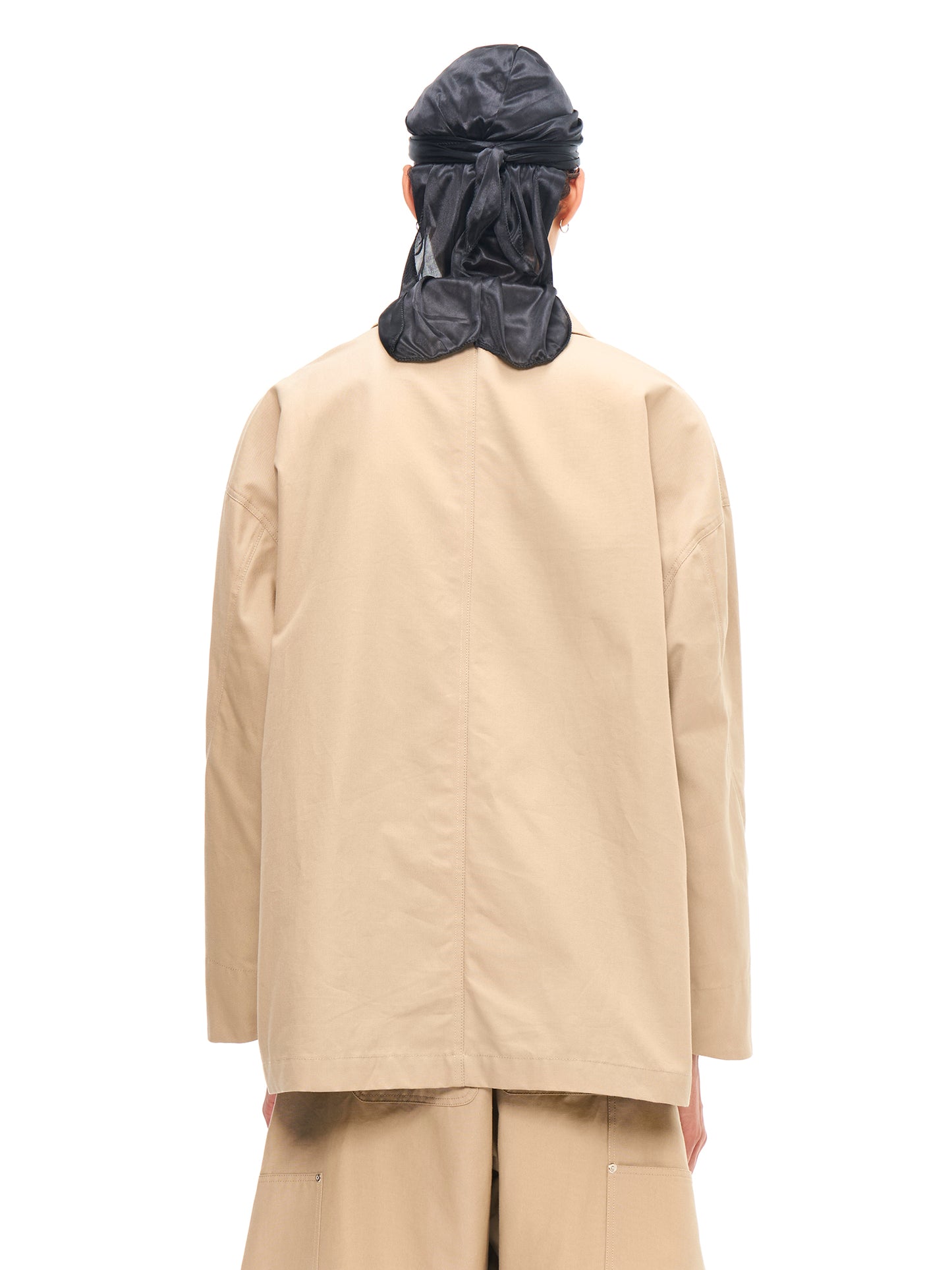 TWISTED WORK JACKET BEIGE