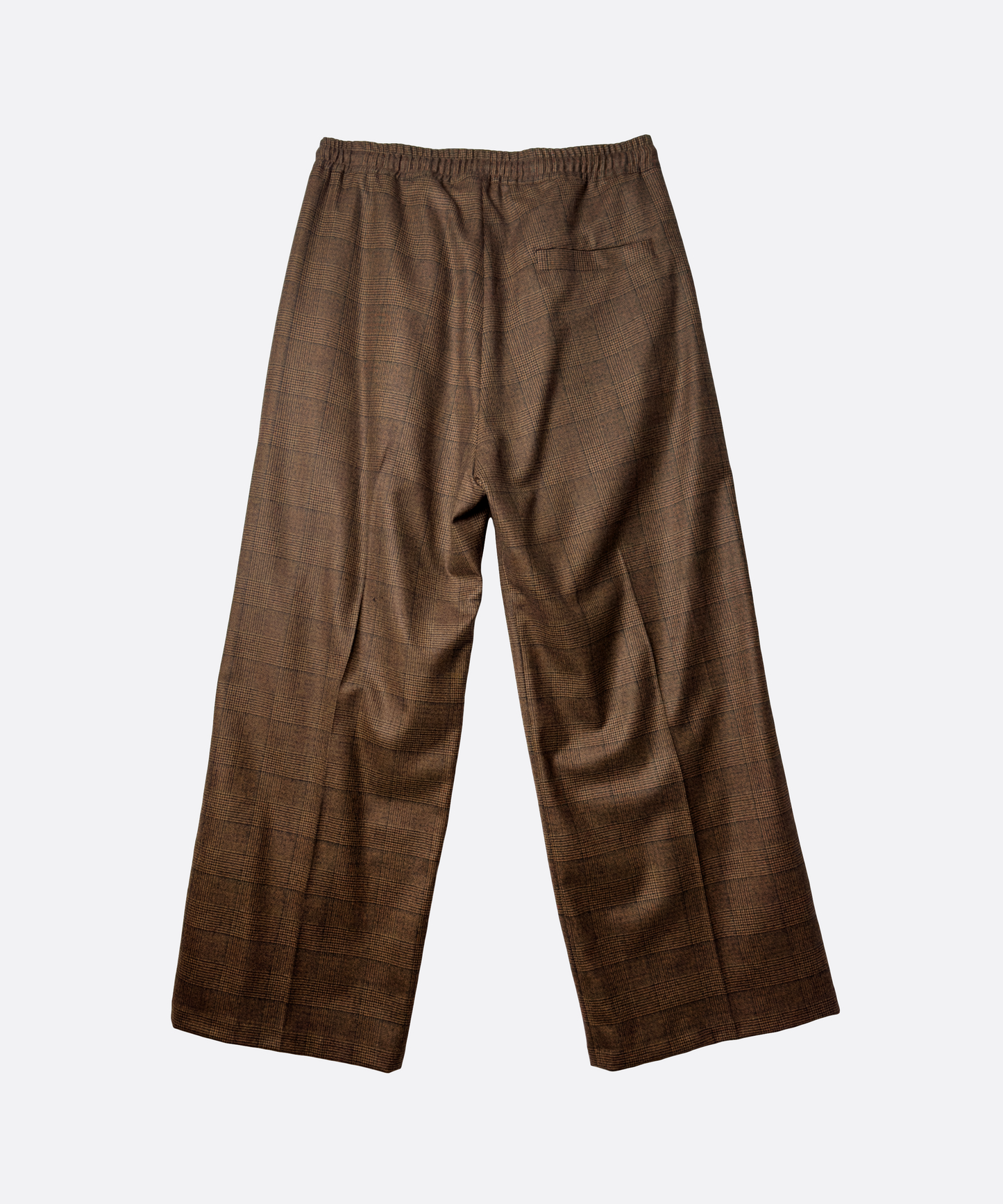 TAILORED TRAINING TROUSERS CHECK