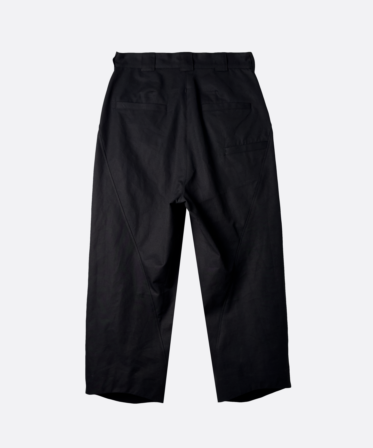 REVERSE TWISTED WORK PANTS BLACK