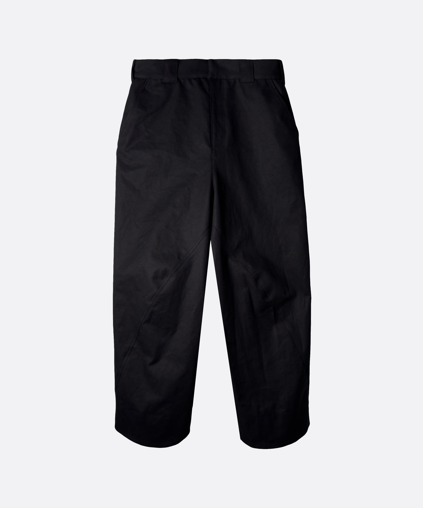 REVERSE TWISTED WORK PANTS BLACK