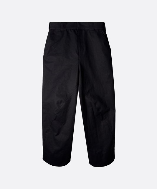 REVERSE TWISTED WORK PANTS BLACK
