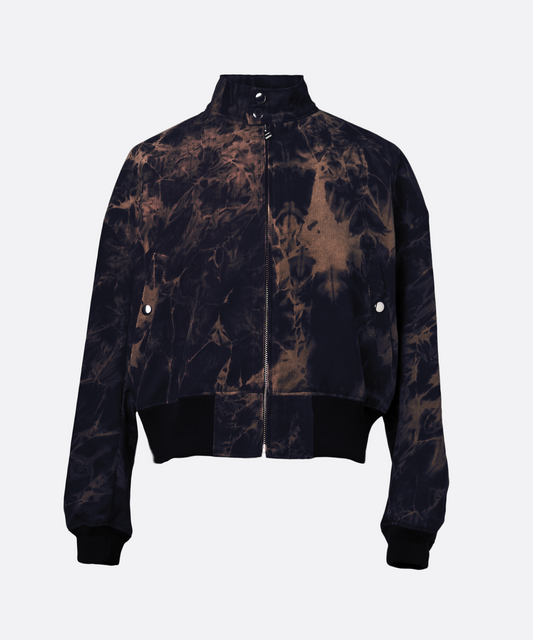 CORDUROY HARRINGTON JACKET BLACK