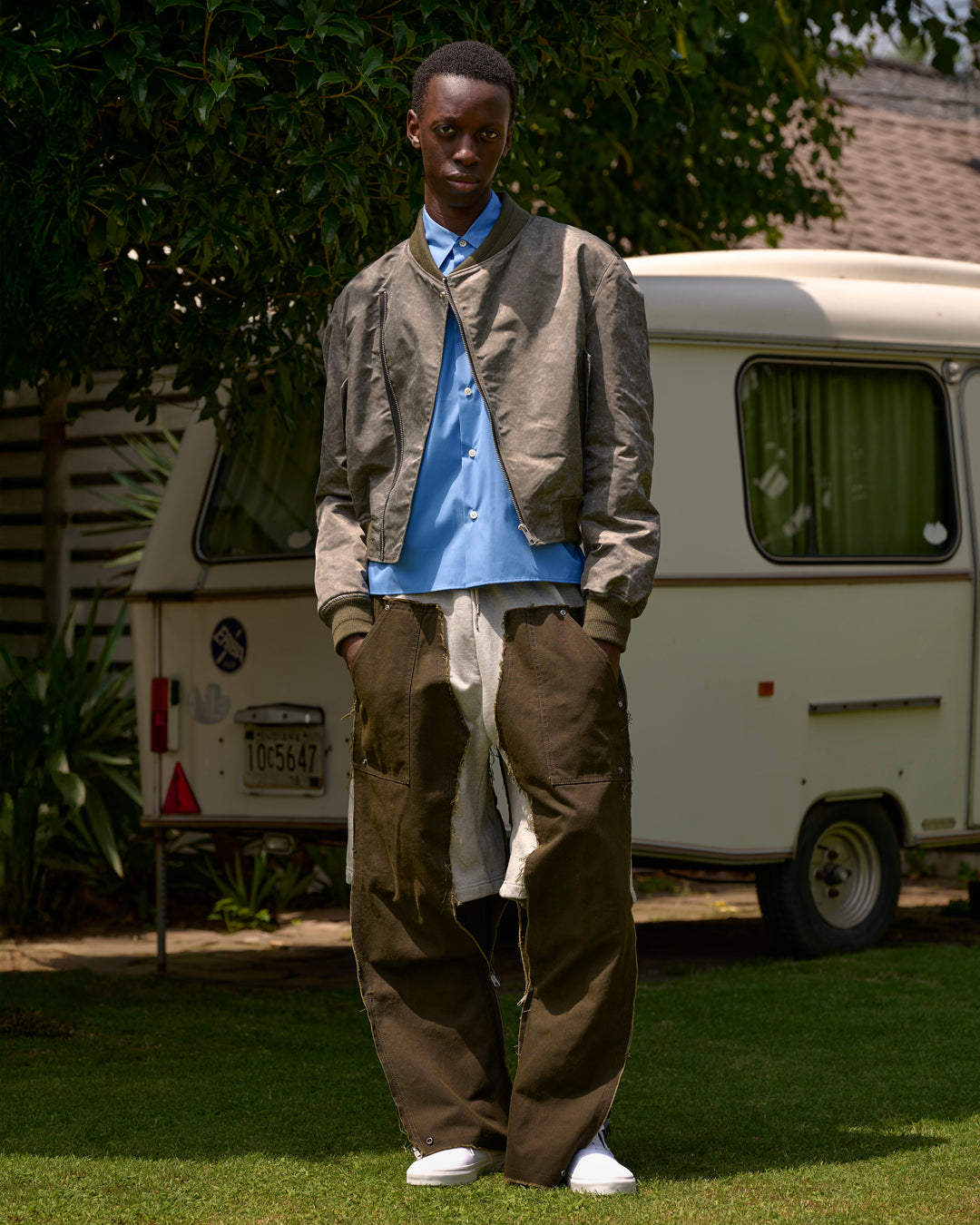 YNECK MA-1 KHAKI