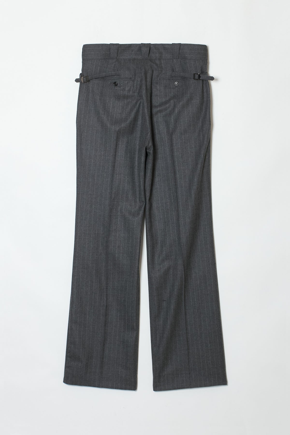 STRAIGHT STRIPE TROUSERS GREY STRIPE