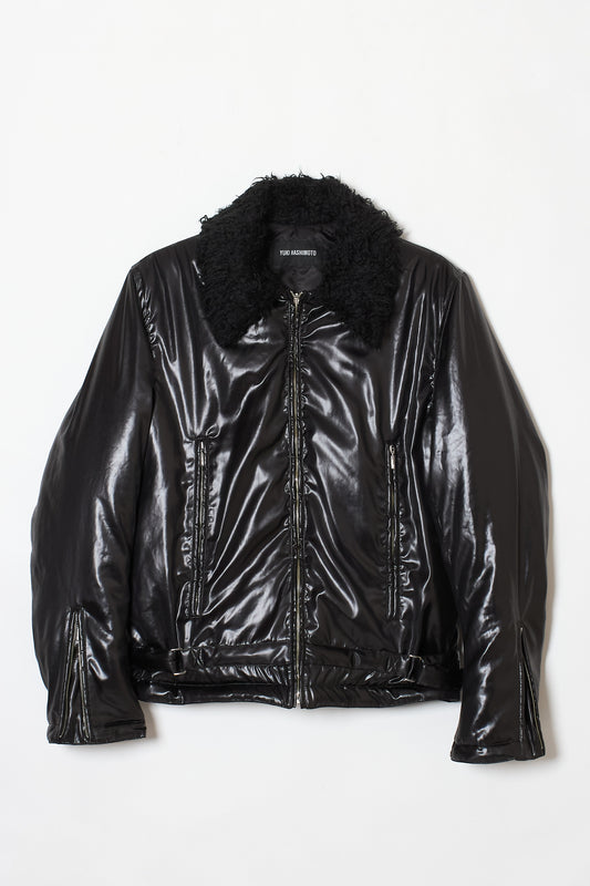 PADDED RIDERS JACKET BLACK