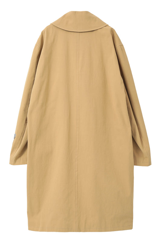 BUTTON-DOWN PEA COAT BEIGE