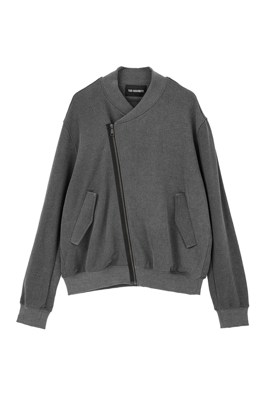 YNECK MA-1 JERSEY BLACK