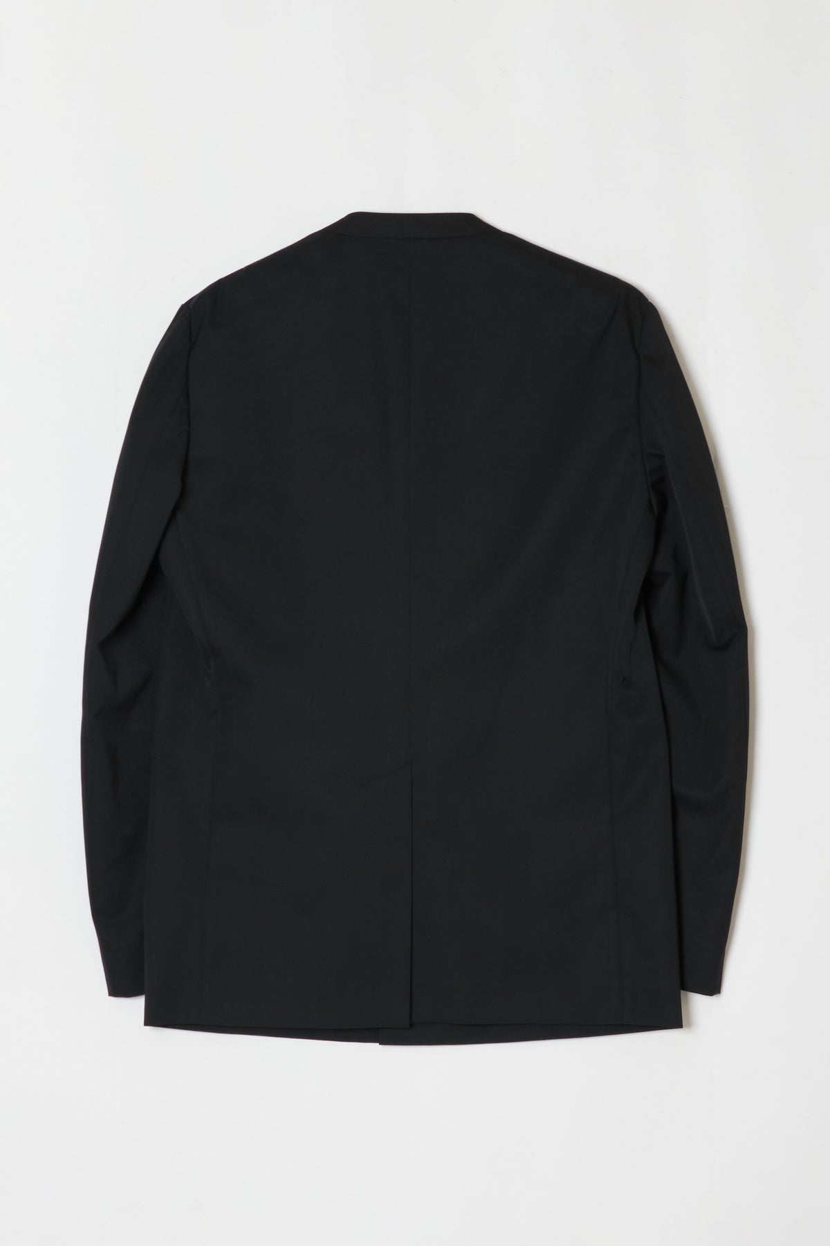 Y NECK JACKET BLACK
