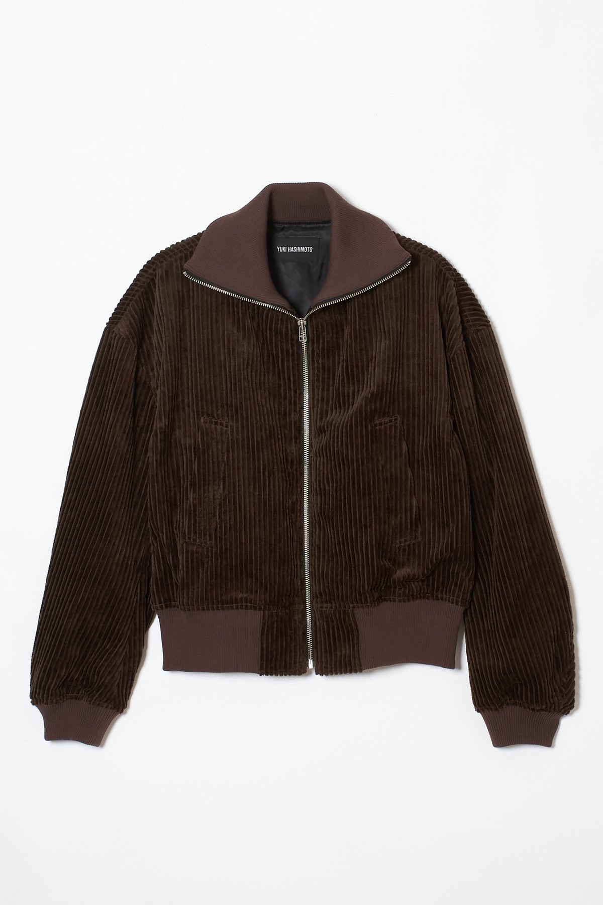 CROPPED FLIGHT JACKET BROWN