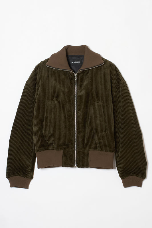 CROPPED FLIGHT JACKET KHAKI