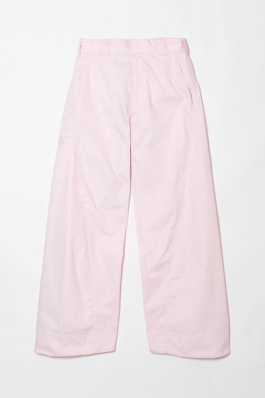 TWISTED WORK PANTS PINK