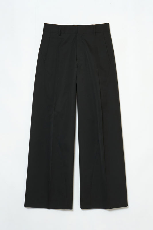 TWISTED TROUSERS BLACK