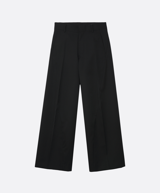 TWISTED TROUSERS BLACK