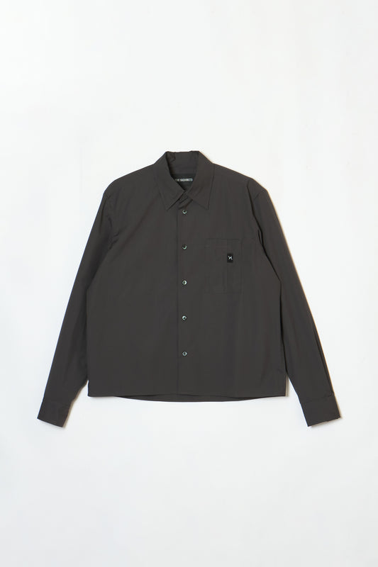 CROPPED GLASS HOLDER SHIRTS GREY