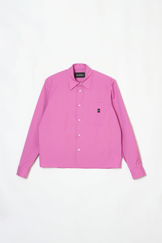 CROPPED GLASS HOLDER SHIRTS PINK