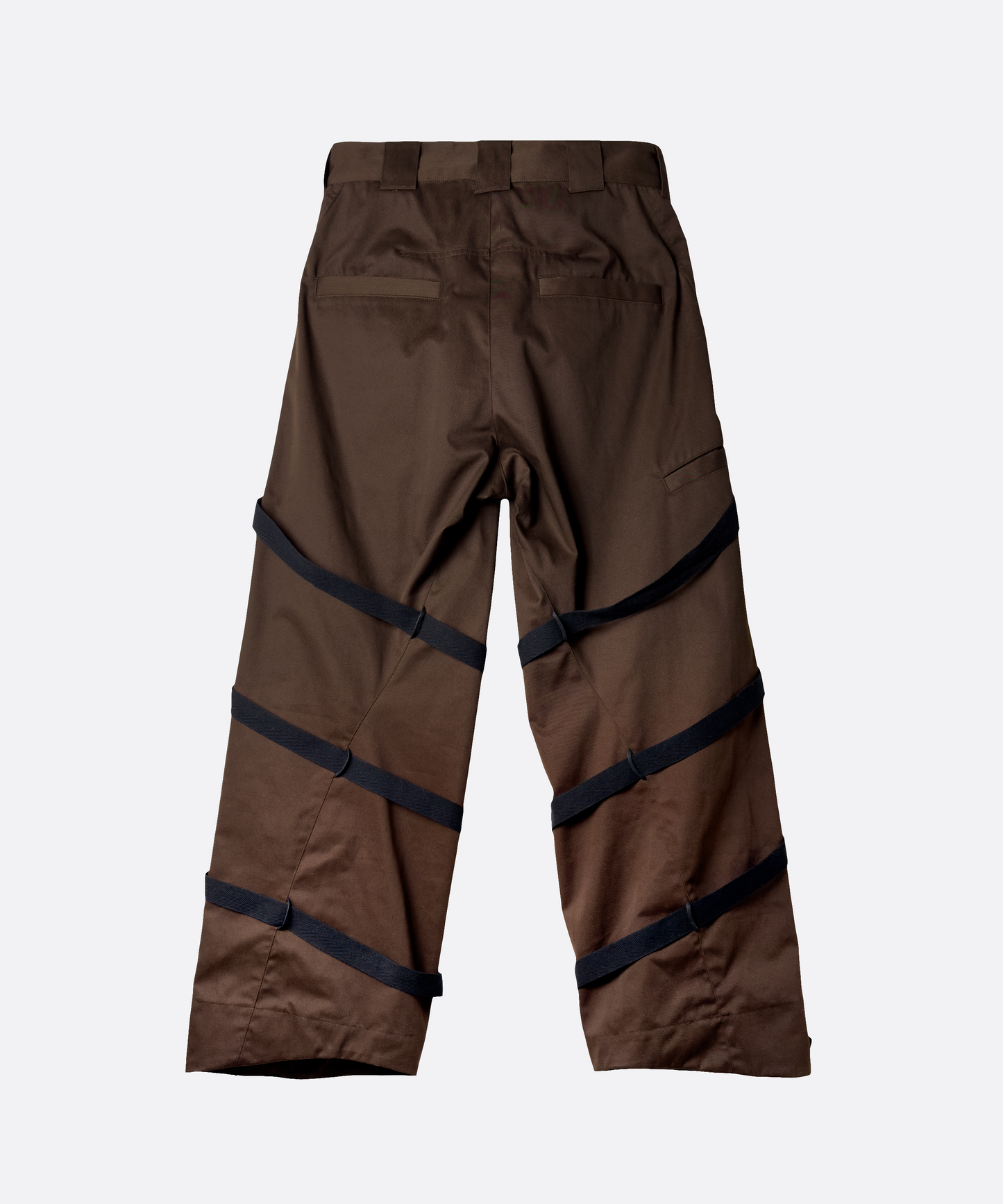 TWISTED BONDAGE WORK PANTS BROWN
