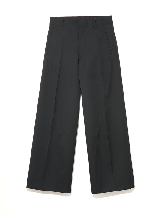 TWISTED TROUSERS BLACK