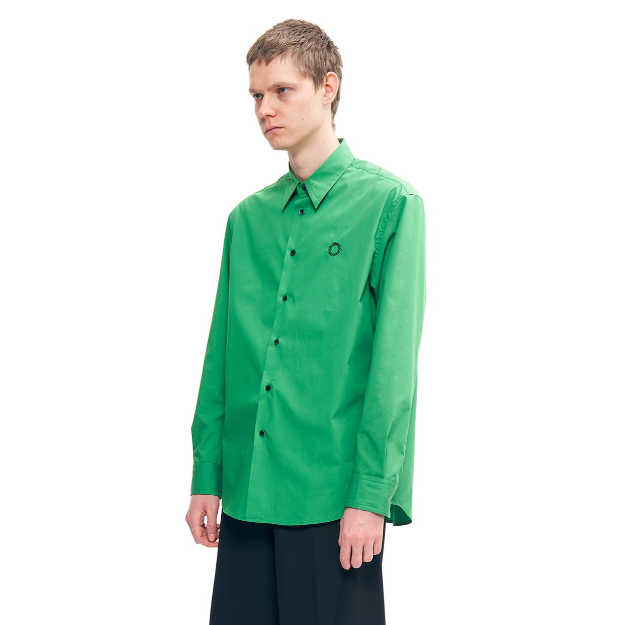 REGULAR COLLAR SHIRTS GREEN