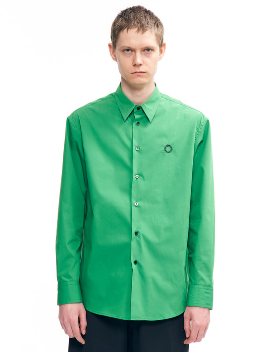 REGULAR COLLAR SHIRTS GREEN