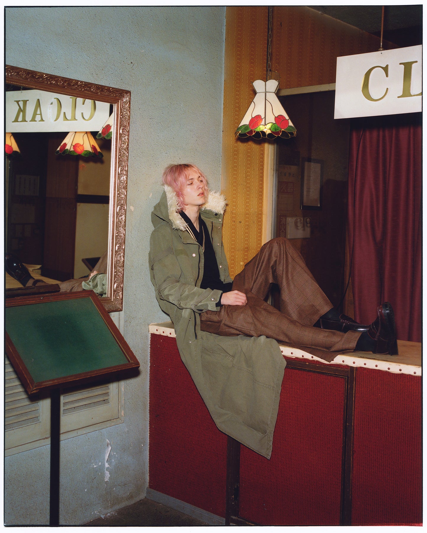 BONDAGE MOD'S COAT KHAKI