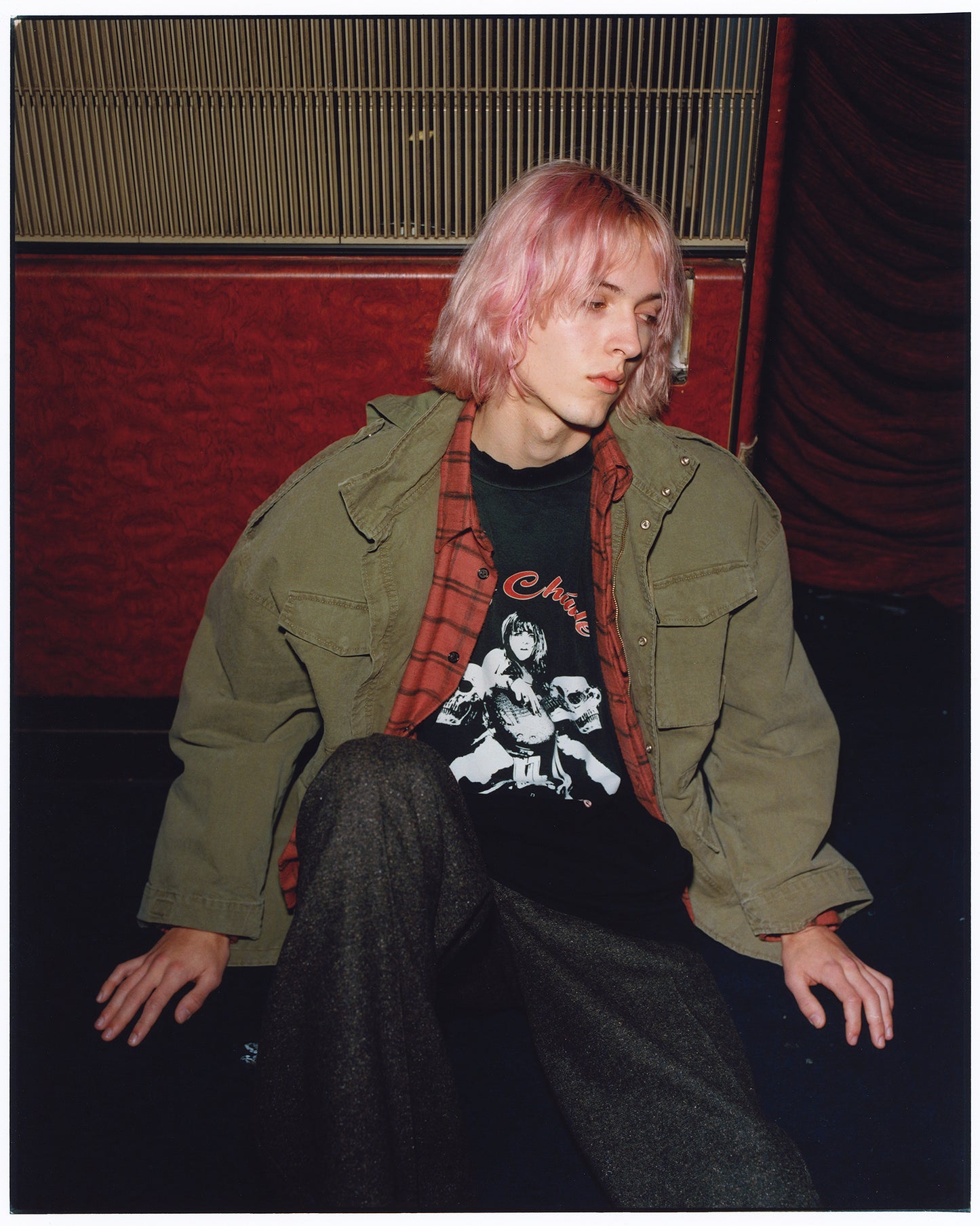 GUITAR PICK SHIRTS RED